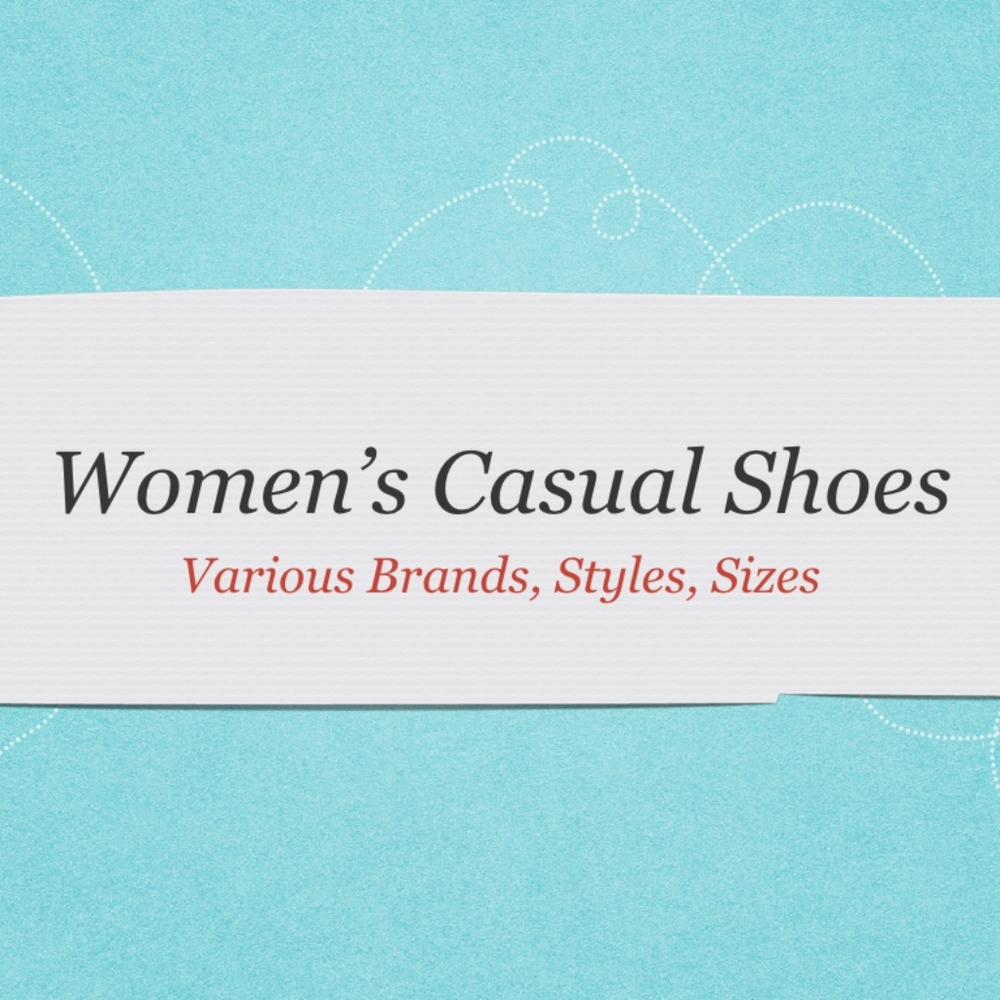 Women's Casual Shoes New In Box